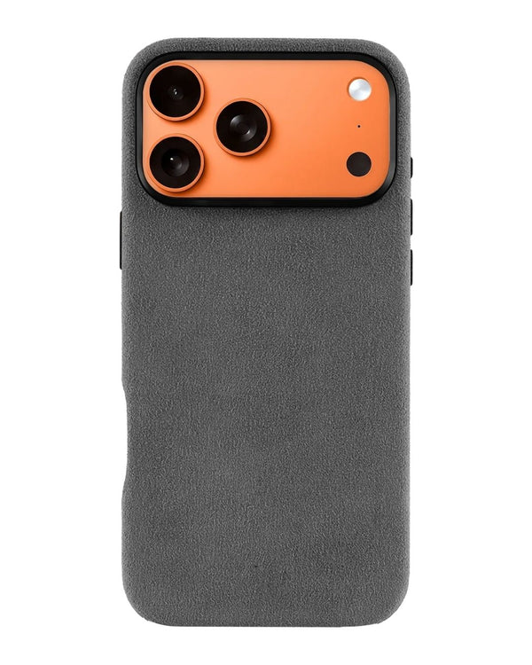 iPhone 17 Pro Max - Case Alcantara - Basalt