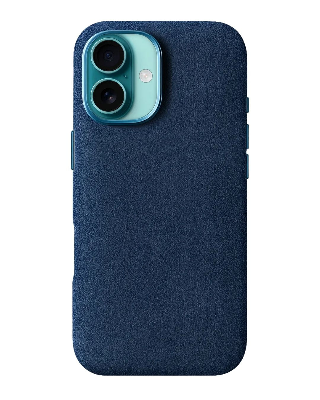 Iphone 16 - Case Alcantara - Sea Blue
