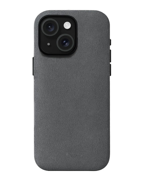 Iphone 15 - Case Alcantara - Basalt