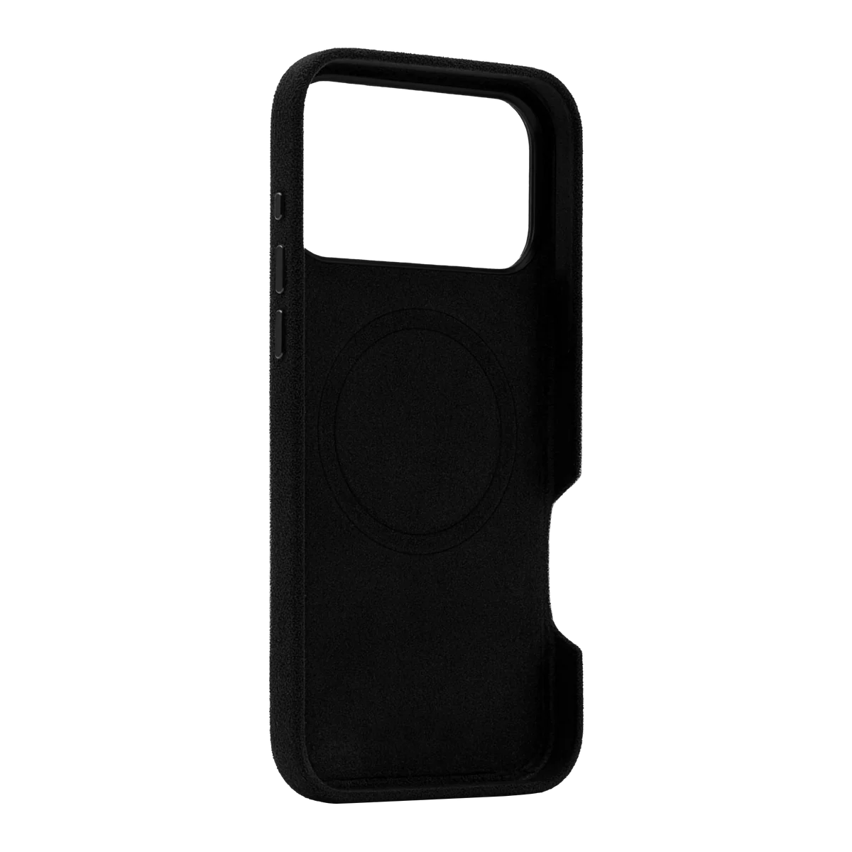 iPhone 17 Pro Max - Case Alcantara - Black Caviar