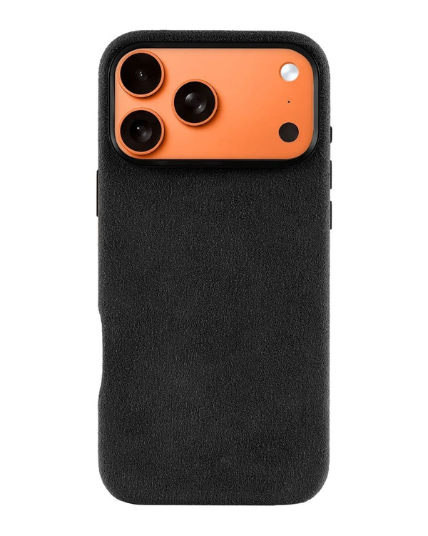 iPhone 17 Pro Max - Case Alcantara - Space Gray