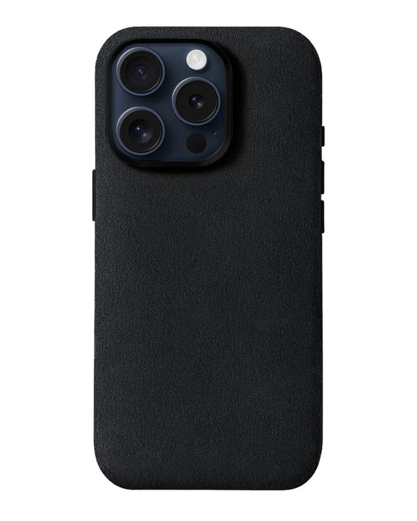 Iphone 15 Pro Max - Case Alcantara - Space Gray