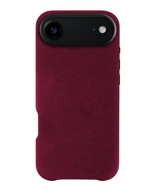 iPhone Air - Case Alcantara - Burgundy