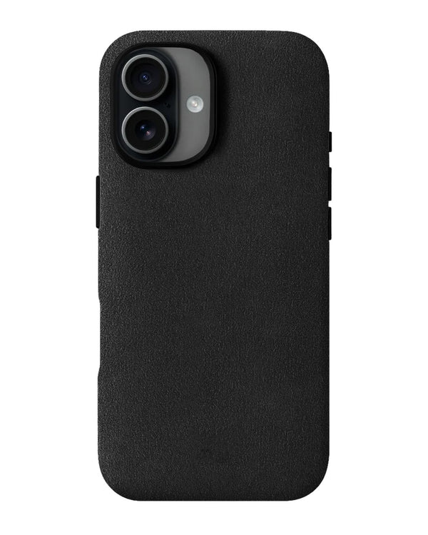 iPhone 16 Plus - Case Alcantara - Space Gray