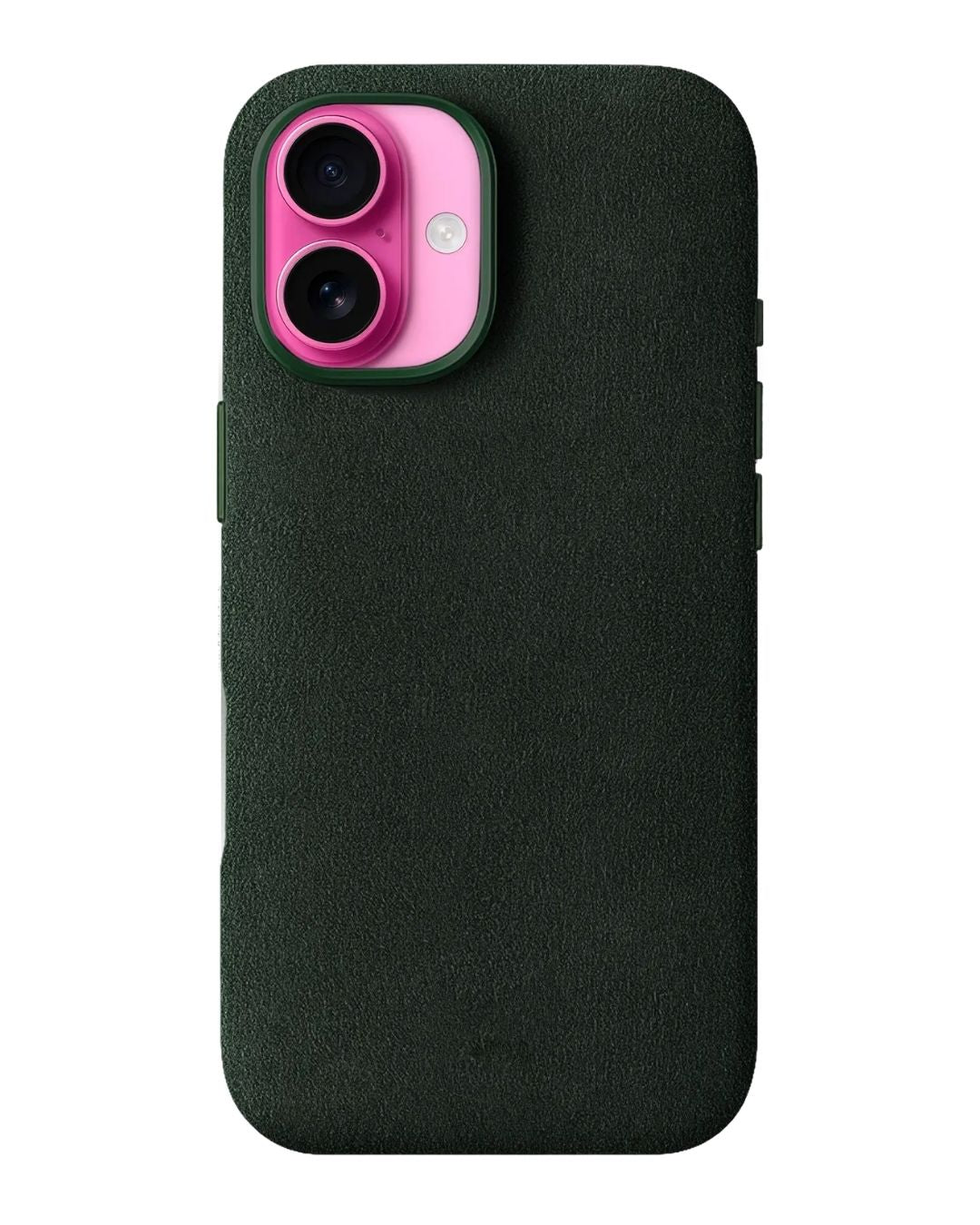 iPhone 16 - Case Alcantara - Emerald