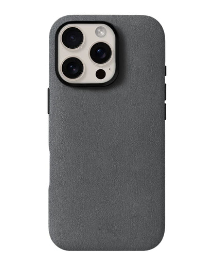 Iphone 16 Pro Max - Case Alcantara - Basalt