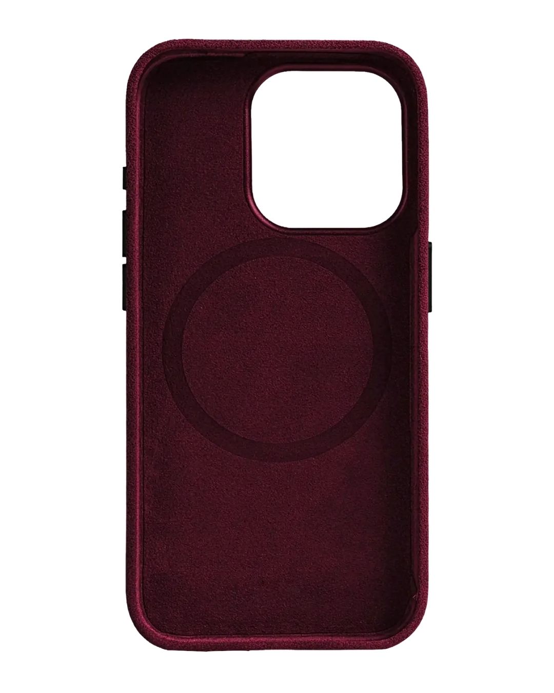 iPhone 16 Pro Max - Case Alcantara - Burgundy
