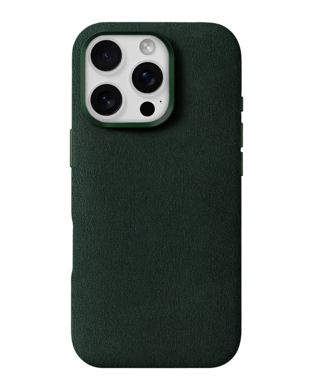 iPhone 16 Pro Max - Case Alcantara - Emerald