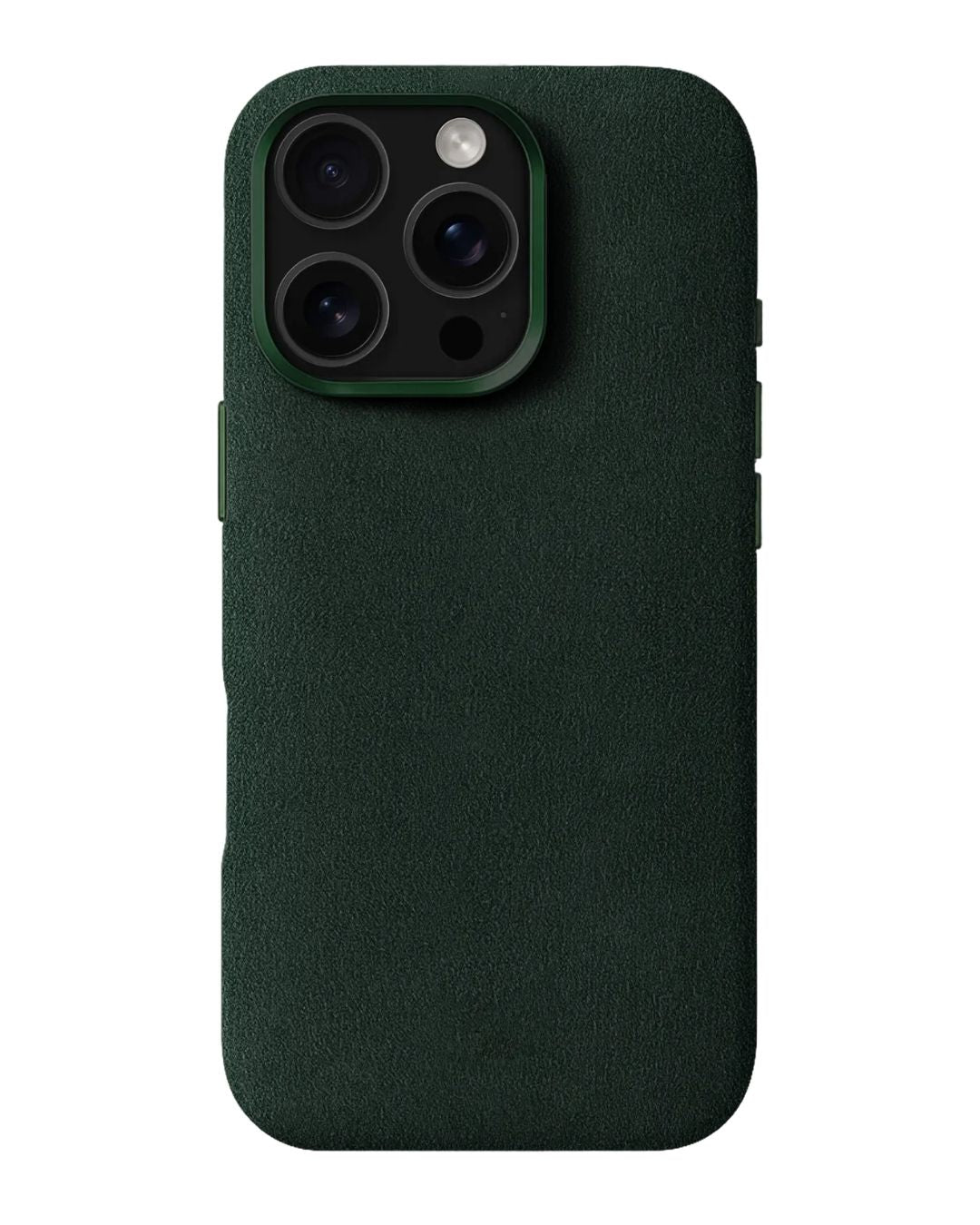 iPhone 16 Pro Max - Case Alcantara - Emerald