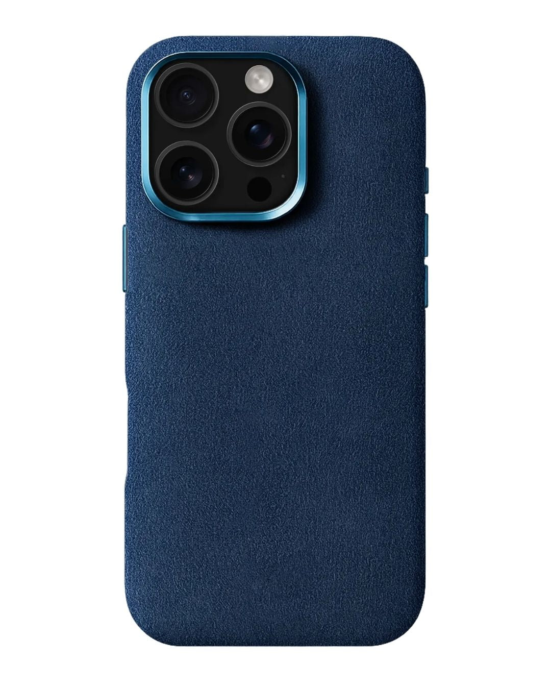 Iphone 16 Pro Max - Case Alcantara - Sea Blue