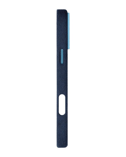 Iphone 16 Pro Max - Case Alcantara - Sea Blue