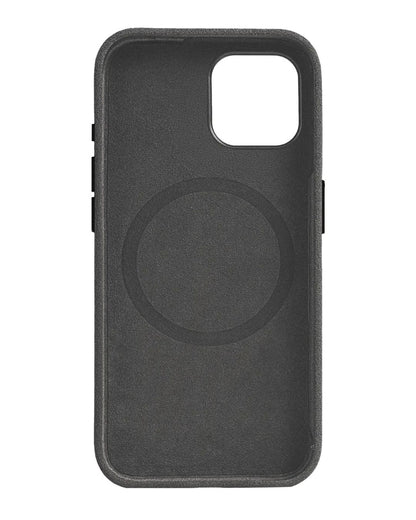 iPhone 15 Plus - Case Alcantara - Ciment Gray