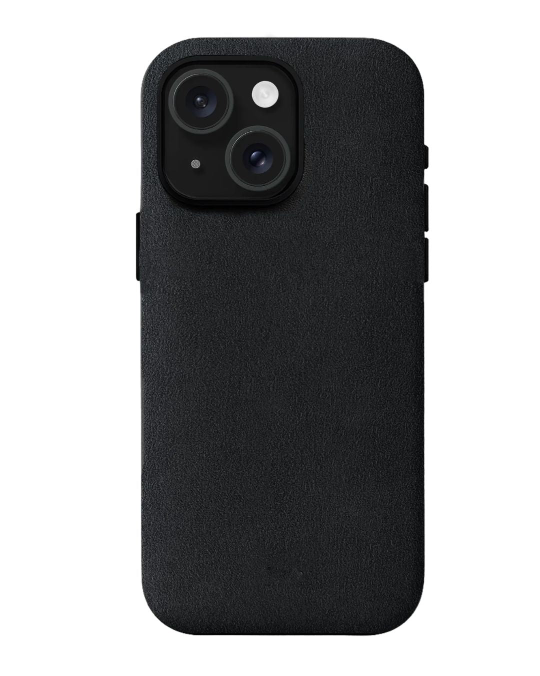 iPhone 15 Plus - Case Alcantara - Space Gray