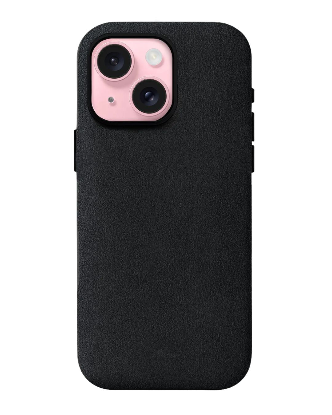 iPhone 15 Plus - Case Alcantara - Space Gray