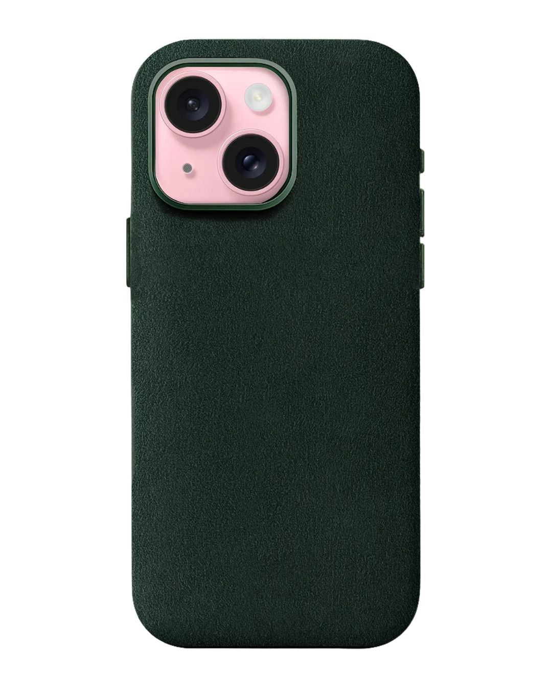 iPhone 15 - Case Alcantara - Emerald