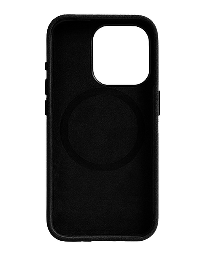 iPhone 16 Pro Max - Case Alcantara - Black Caviar