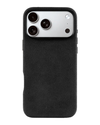 iPhone 17 Pro Max - Case Alcantara - Space Gray