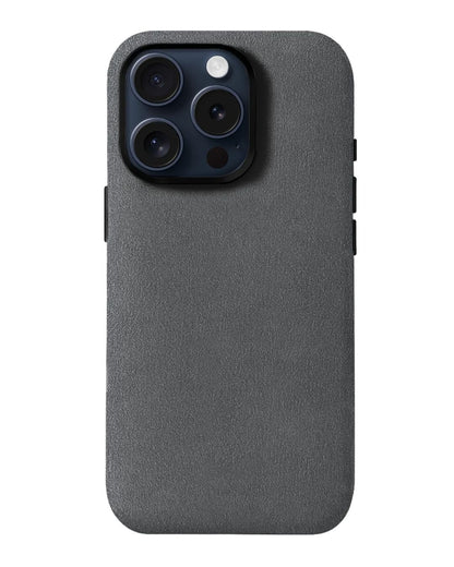 Iphone 15 Pro Max - Case Alcantara - Basalt