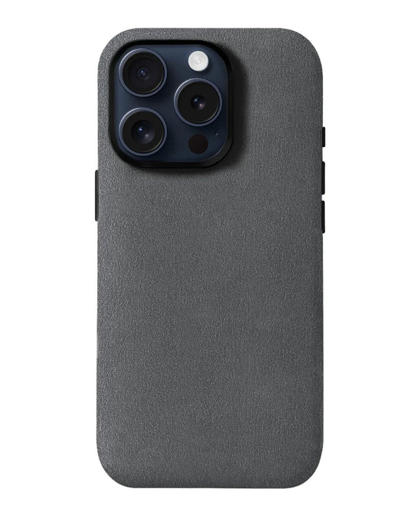 Iphone 15 Pro Max - Case Alcantara - Basalt