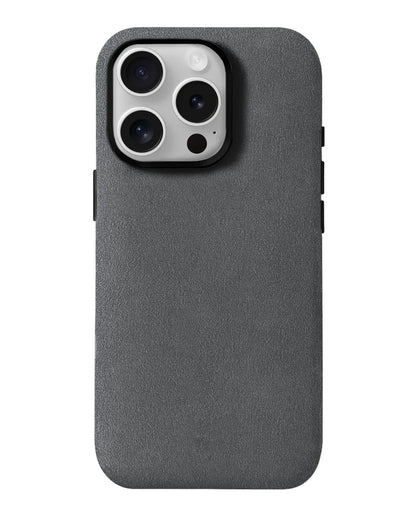 Iphone 15 Pro Max - Case Alcantara - Basalt