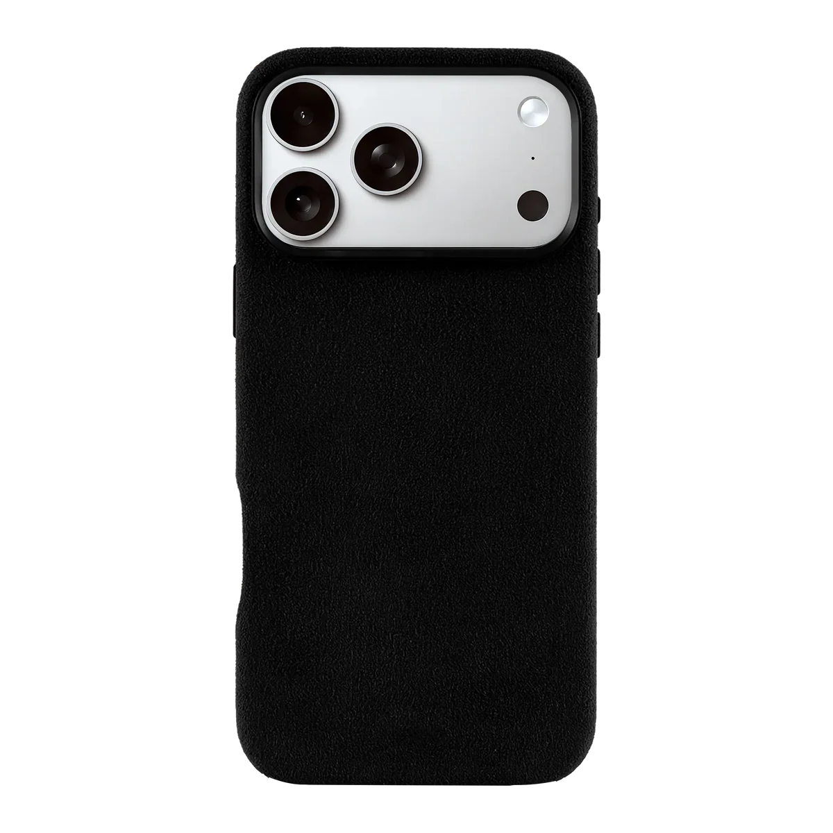 iPhone 17 Pro Max - Case Alcantara - Black Caviar