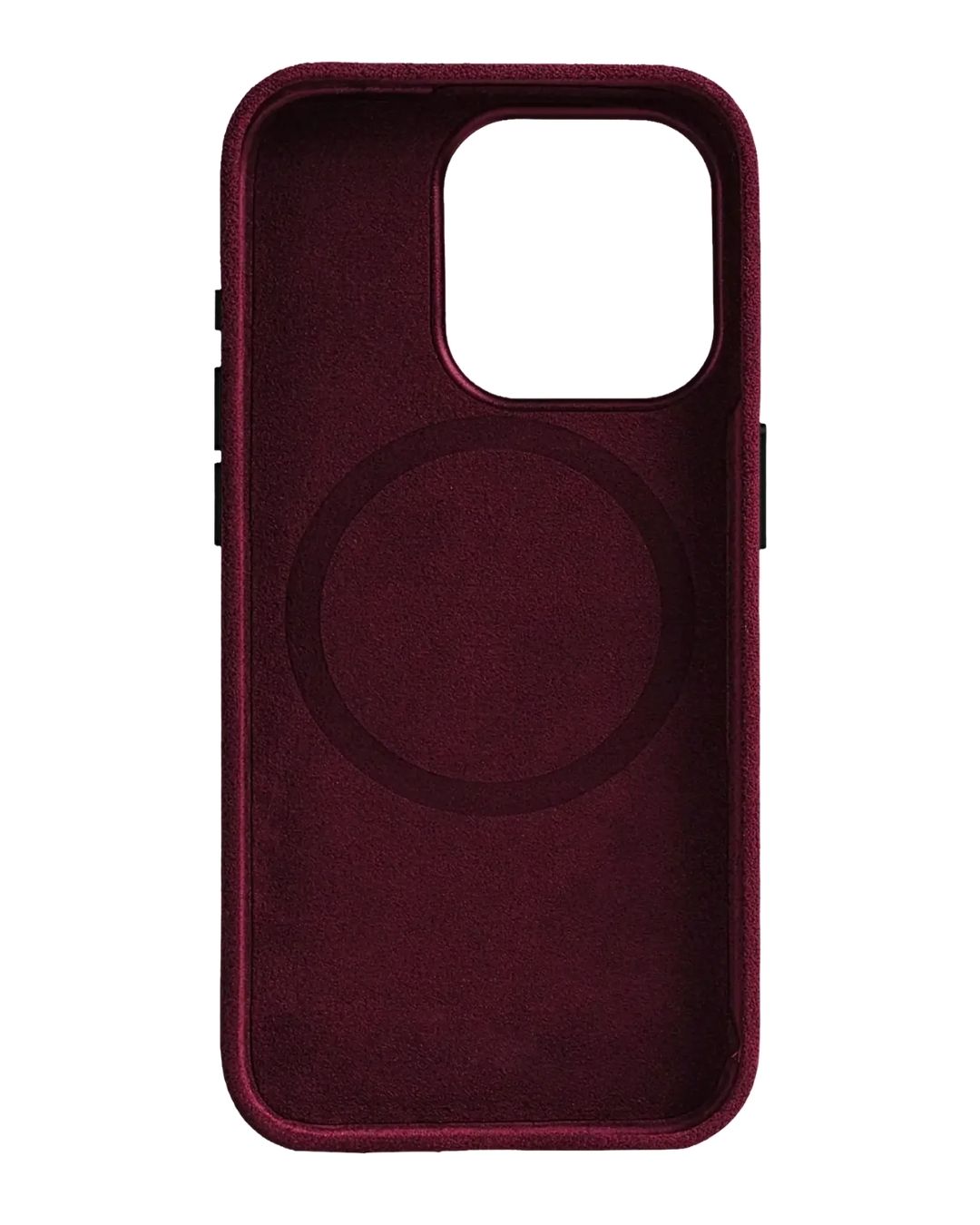 iPhone 15 Pro Max - Case Alcantara - Burgundy