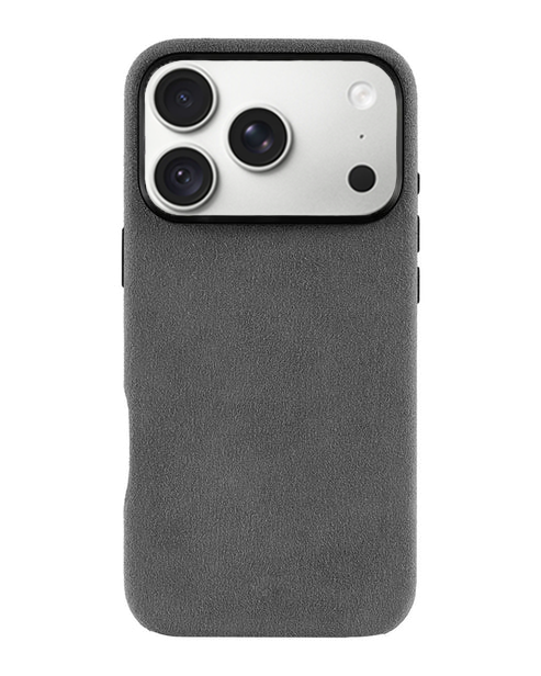 iPhone 18 Pro Max - Case Alcantara - Ciment Gray