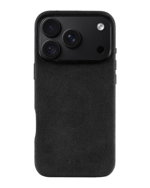 iPhone 18 Pro Max - Case Alcantara - Space Gray