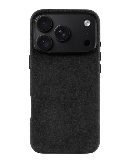 iPhone 18 Pro Max - Case Alcantara - Space Gray