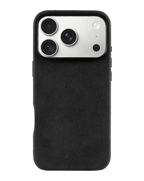 iPhone 18 Pro Max - Case Alcantara - Space Gray