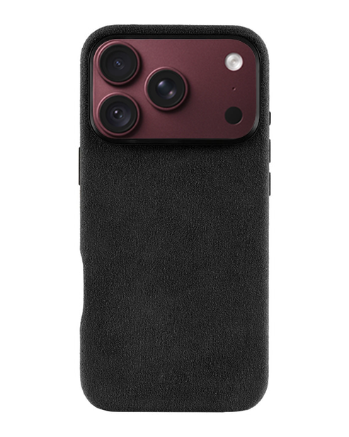 iPhone 18 Pro Max - Case Alcantara - Space Gray