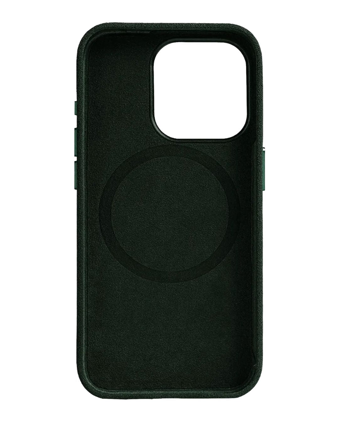 iPhone 15 Pro Max - Case Alcantara - Emerald