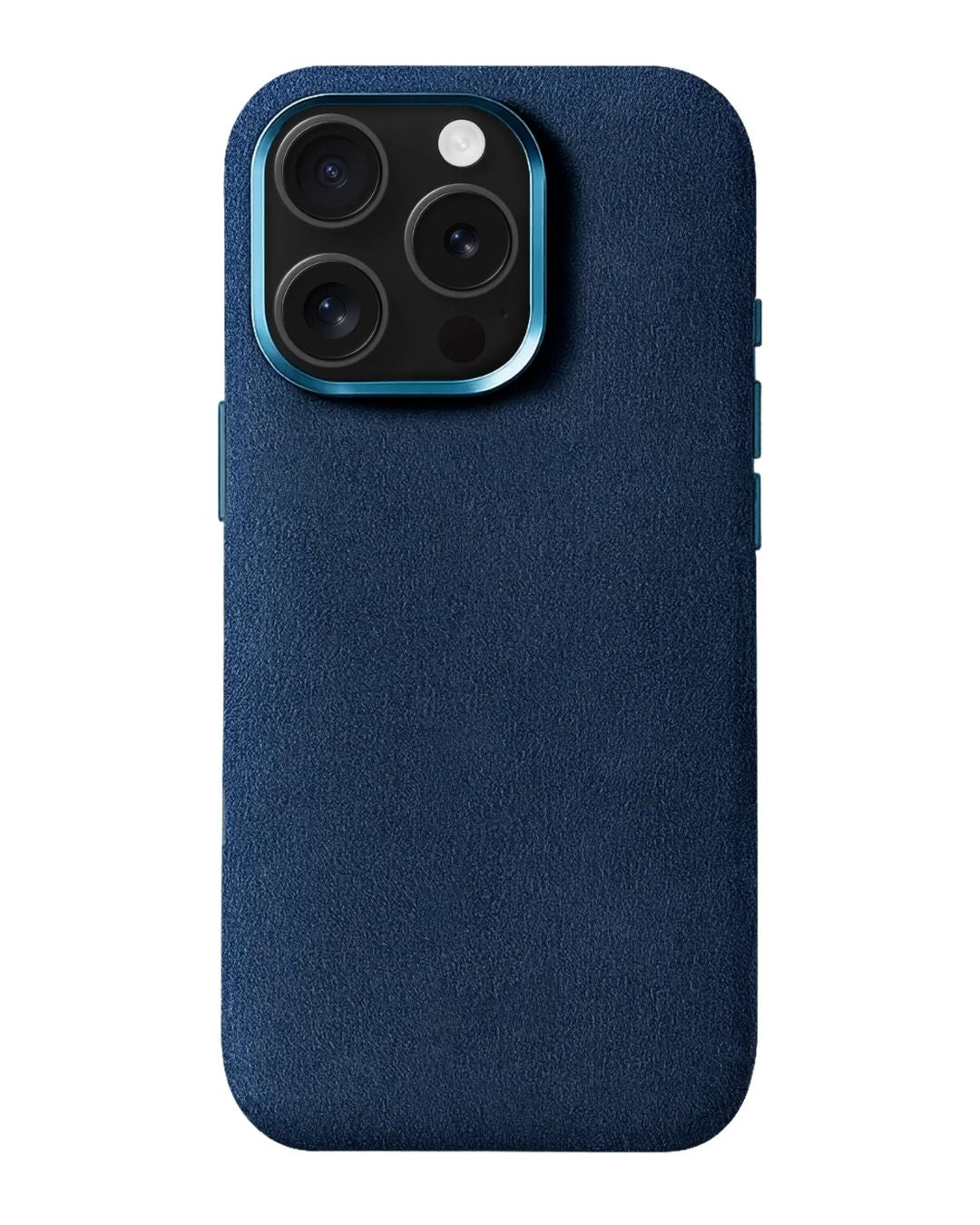 Iphone 15 Pro Max - Case Alcantara - Sea Blue