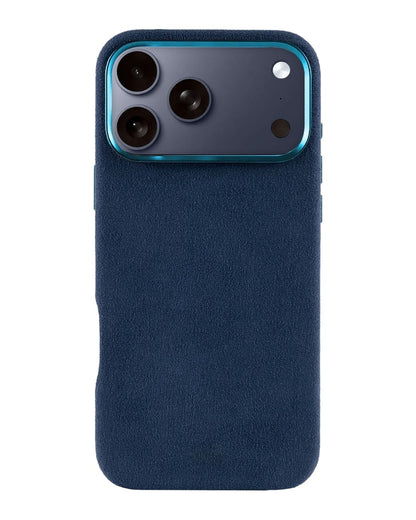 iPhone 17 Pro Max - Case Alcantara - Sea Blue