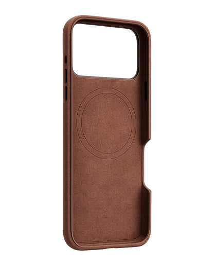 iPhone 17 Pro Max - Case Alcantara - Coffe