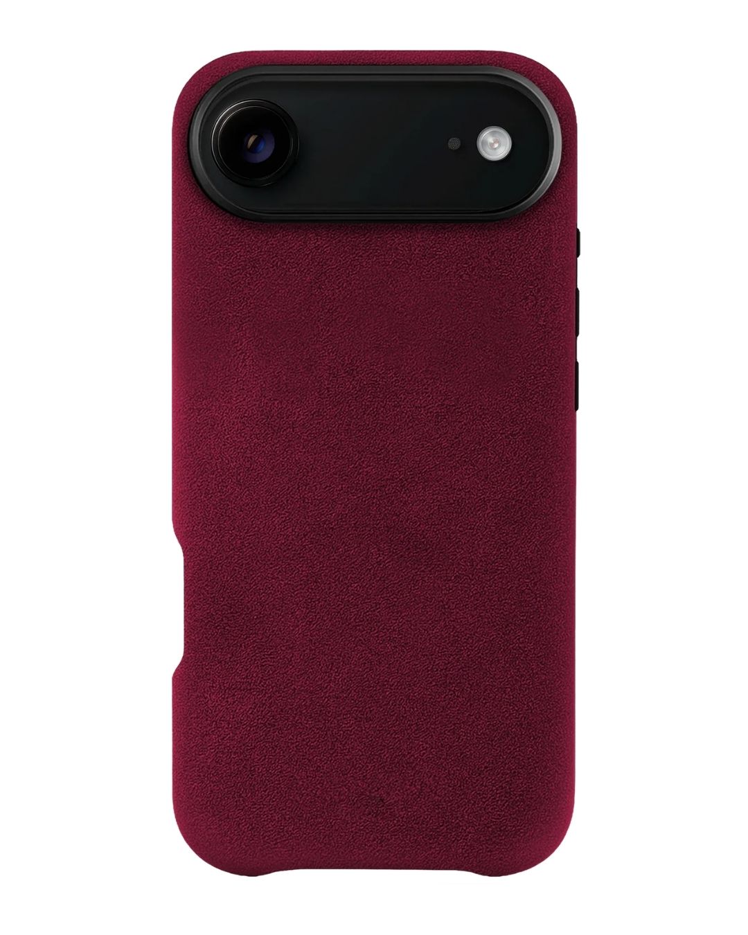iPhone Air - Case Alcantara - Burgundy