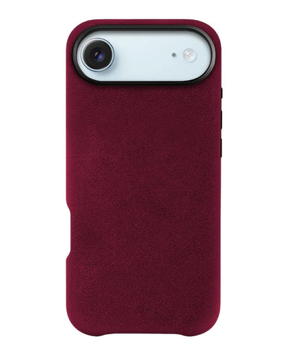iPhone Air - Case Alcantara - Burgundy