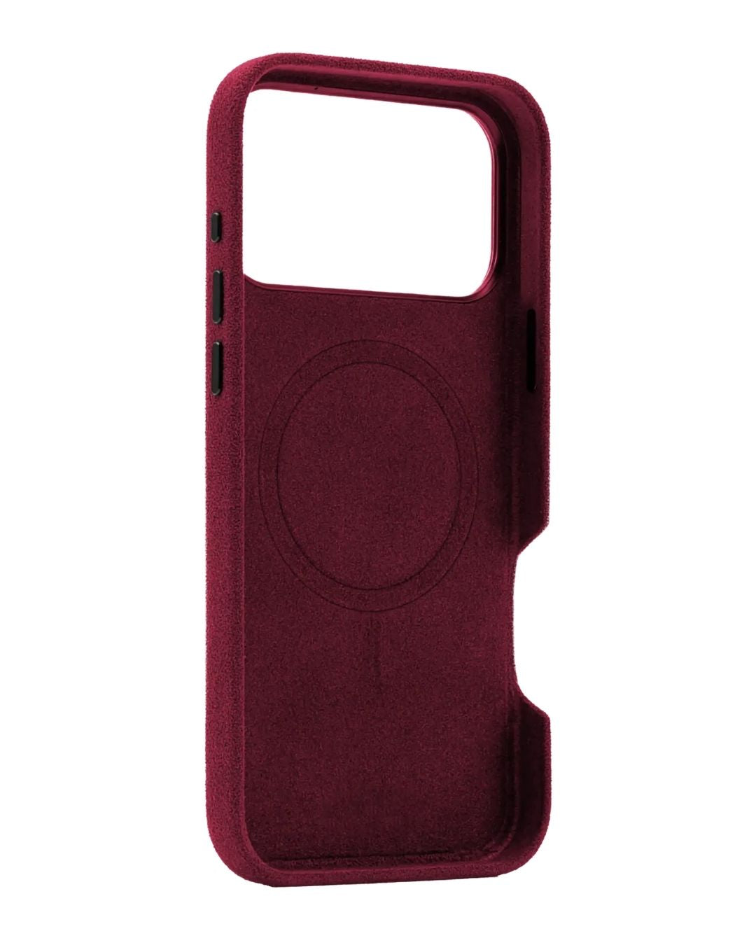 iPhone 17 Pro Max - Case Alcantara - Burgundy