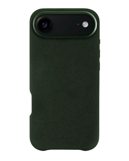 iPhone Air - Case Alcantara - Emerald