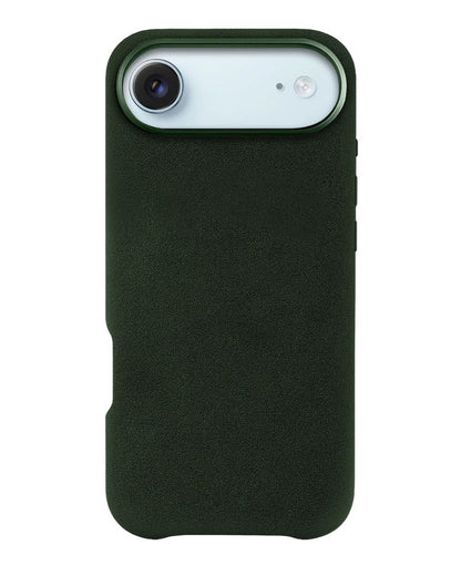 iPhone Air - Case Alcantara - Emerald