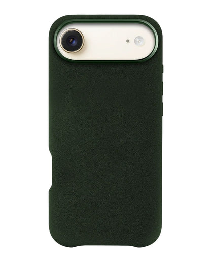 iPhone Air - Case Alcantara - Emerald