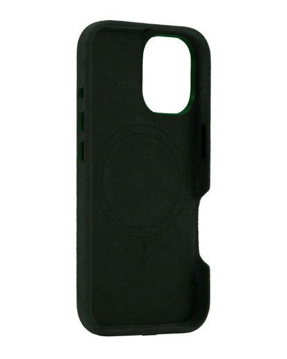 iPhone 17 - Case Alcantara - Emerald
