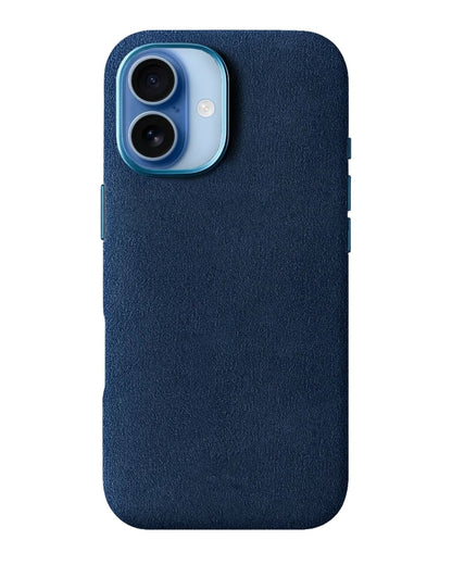 Iphone 17 - Case Alcantara - Sea Blue