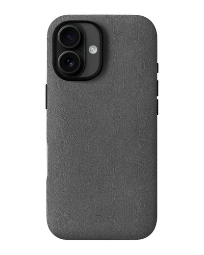 Iphone 16 - Case Alcantara - Basalt