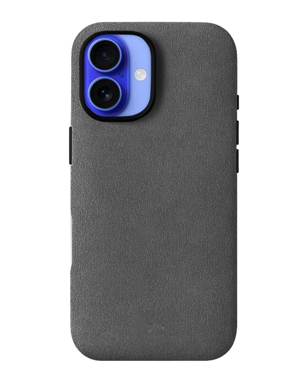 Iphone 16 - Case Alcantara - Basalt
