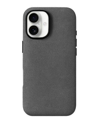 Iphone 16 - Case Alcantara - Basalt