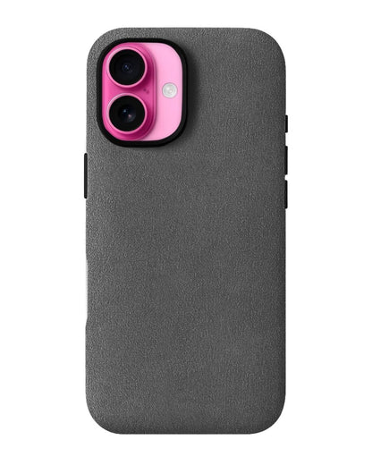 Iphone 16 - Case Alcantara - Basalt
