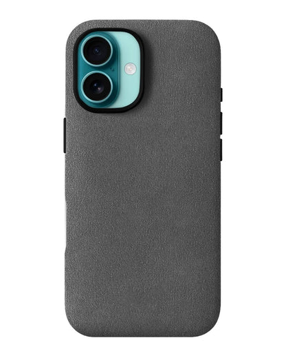Iphone 16 - Case Alcantara - Basalt