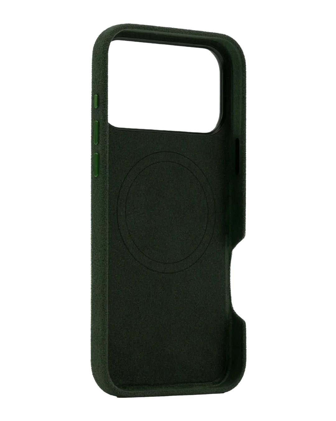 iPhone 17 Pro Max - Case Alcantara - Emerald