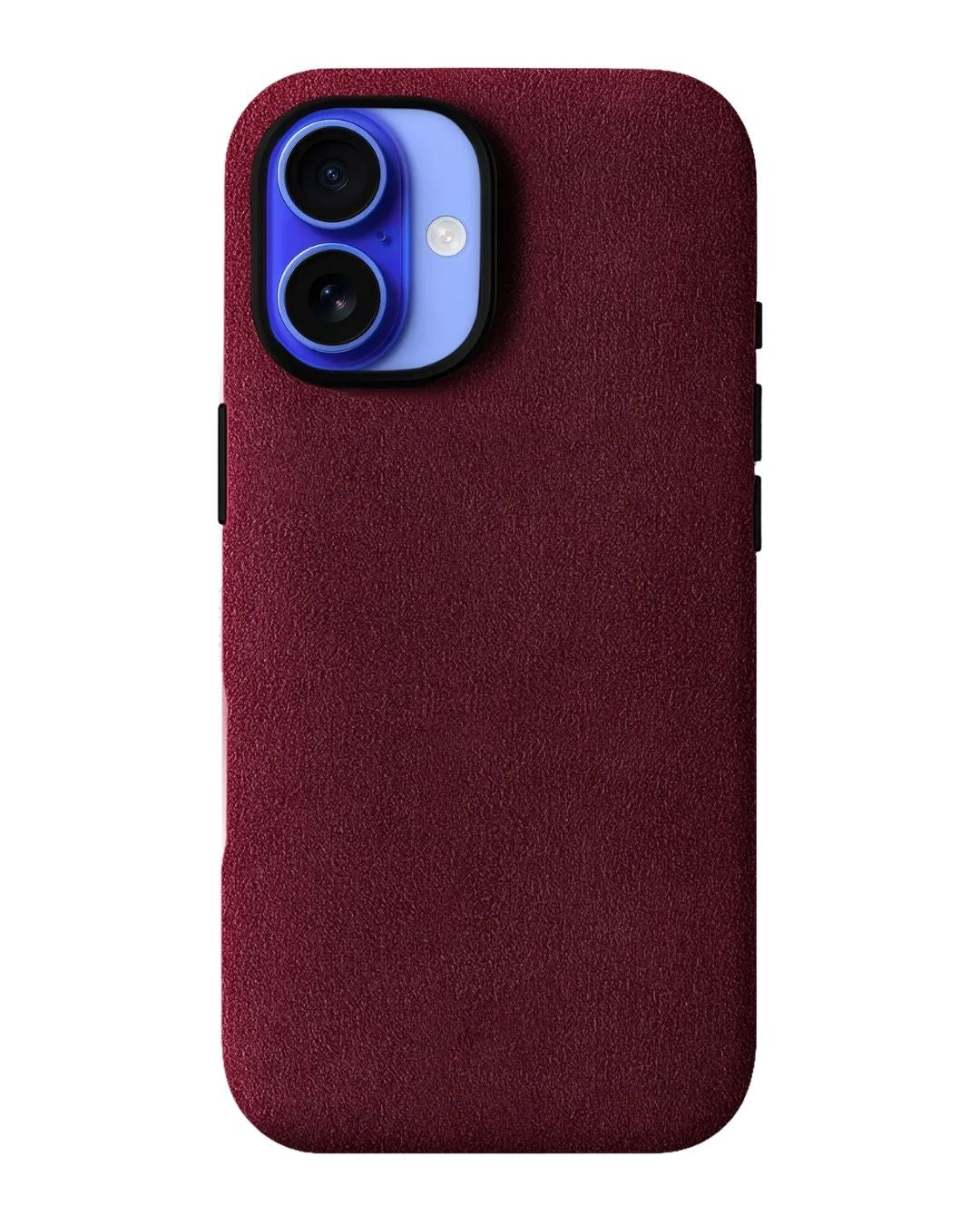 iPhone 16 - Case Alcantara - Burgundy